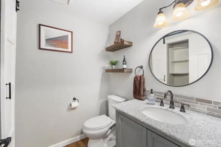 Main level bathroom