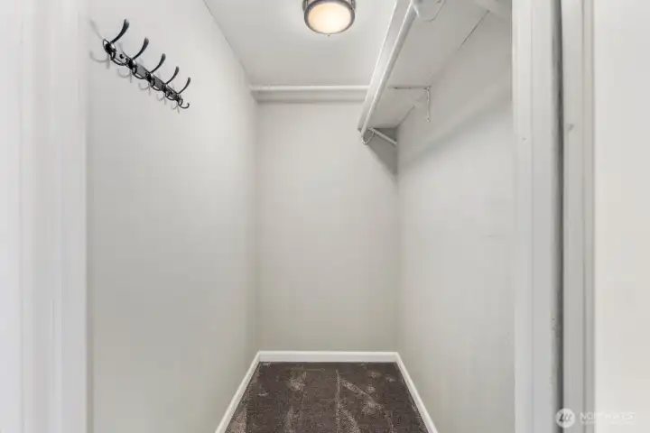 Primary bedroom closet