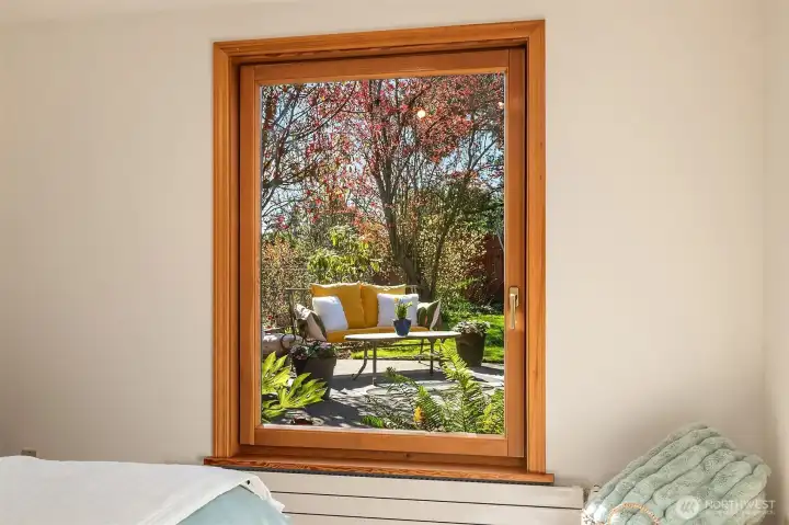 Bedroom #3 on Lower Level - Picturesque Western Garden Views