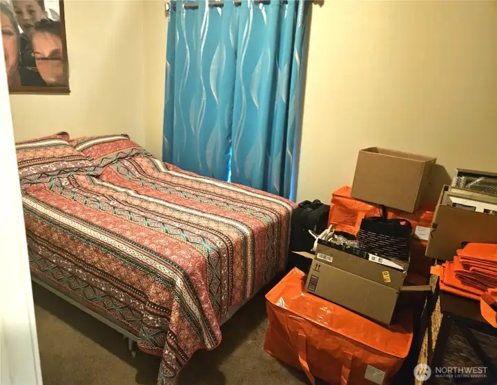 Second bedroom perfect for guests.