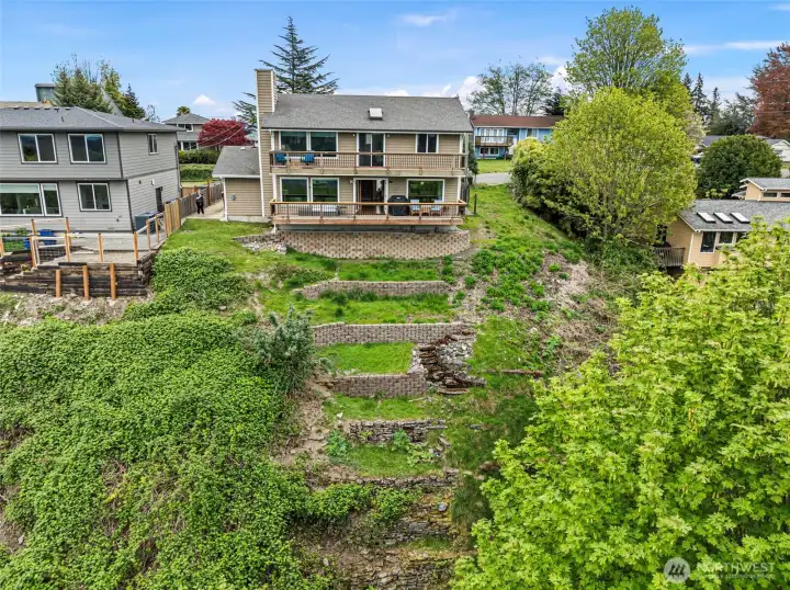 Terraced Backyard