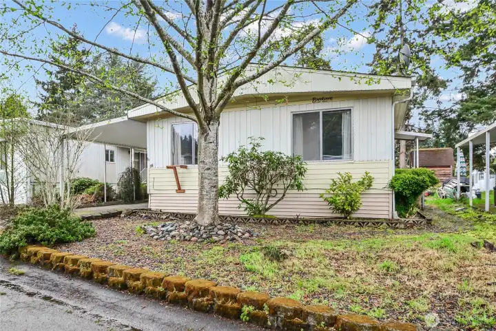 Front with Gardening Beds