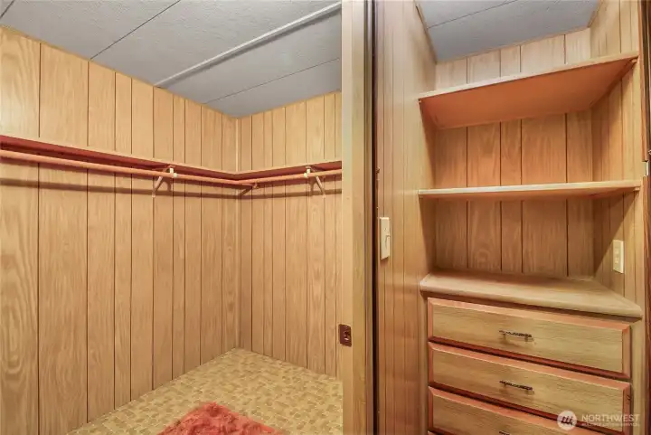 Primary Bedroom Walk-In- Closet and Storage