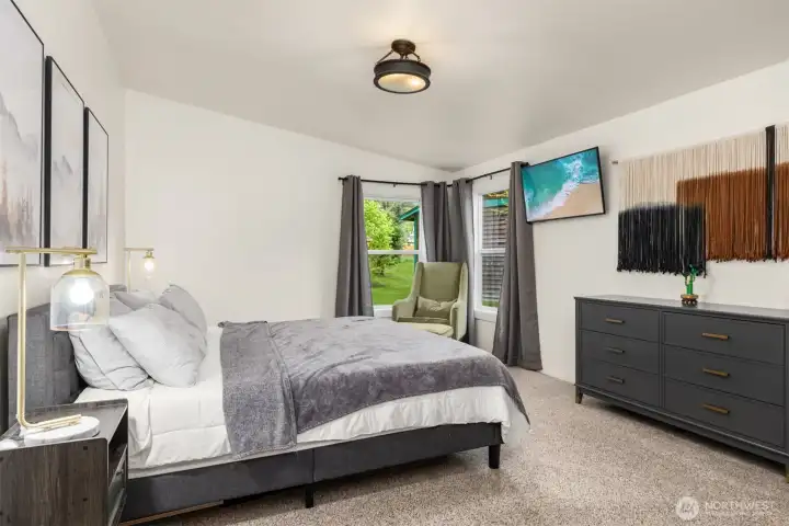 Primary bedroom.