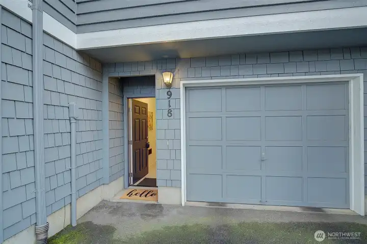 Garage parking!
