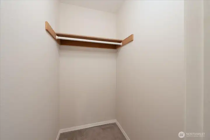 Huge entry closet - no lack of storage here