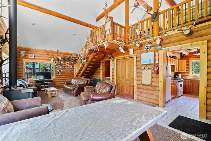 You can't beat the smell and warmth of the wood store.