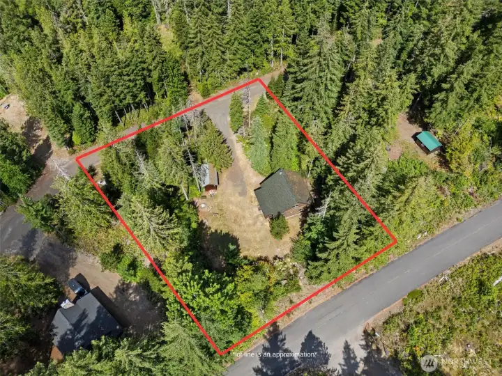 Nearly an acre with privacy