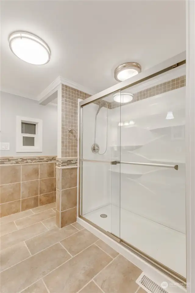 Primary Bath Shower area