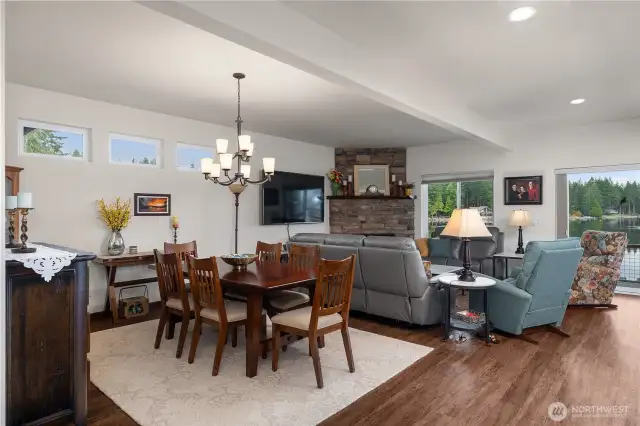Formal Dining Room, open concept to great room