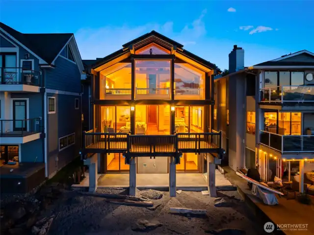 Rare beachfront gem on Alki shoreline