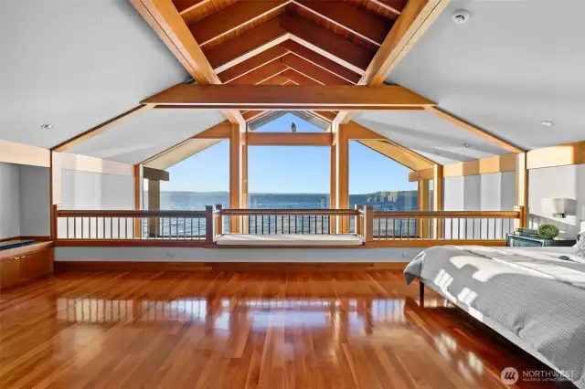 Primary suite featuring breathtaking views and exceptional architectural design