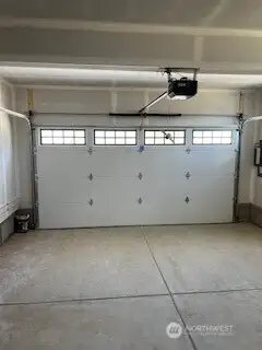 Garage with opener and keypad example only