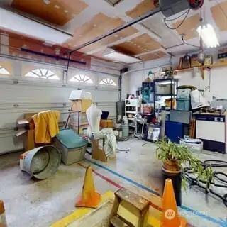 2 car garage interior