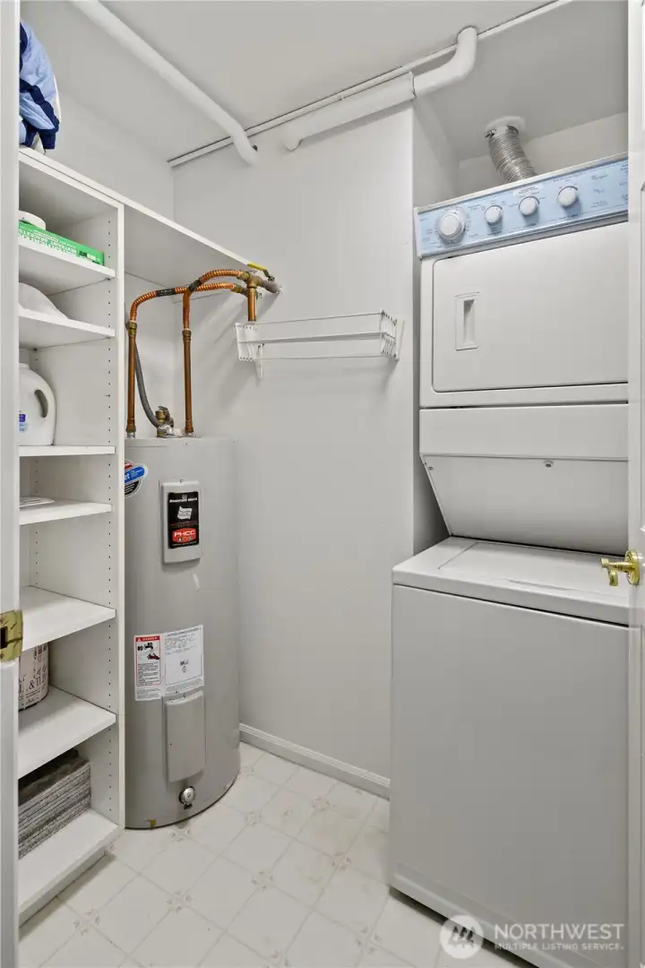 The laundry room