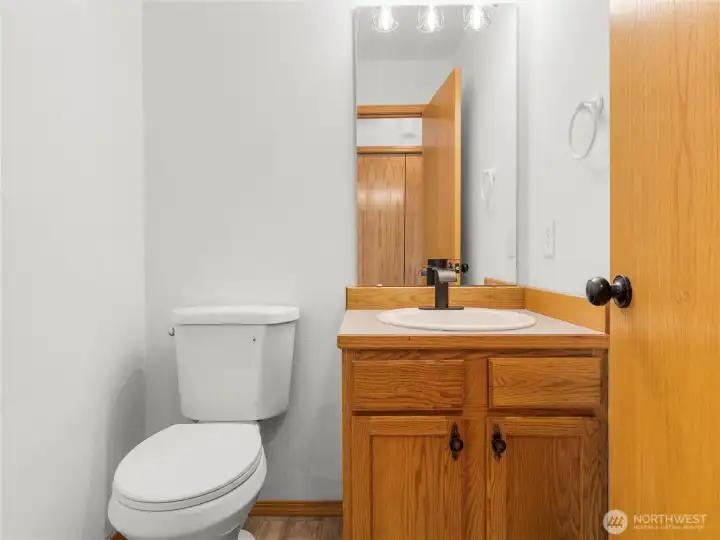 1/2 Bath on Main