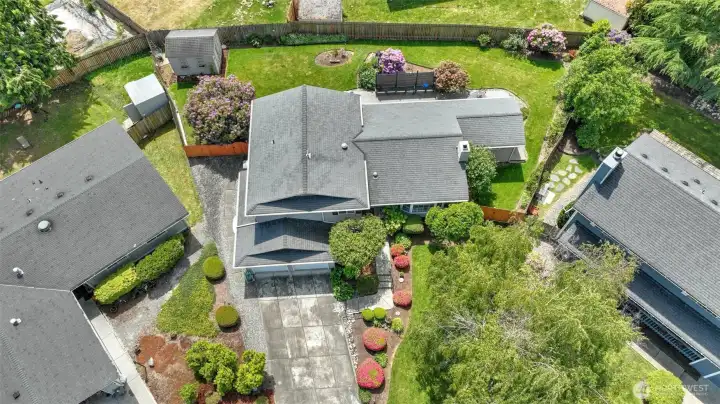 Enjoy the long driveway offering ample parking for residents and guests