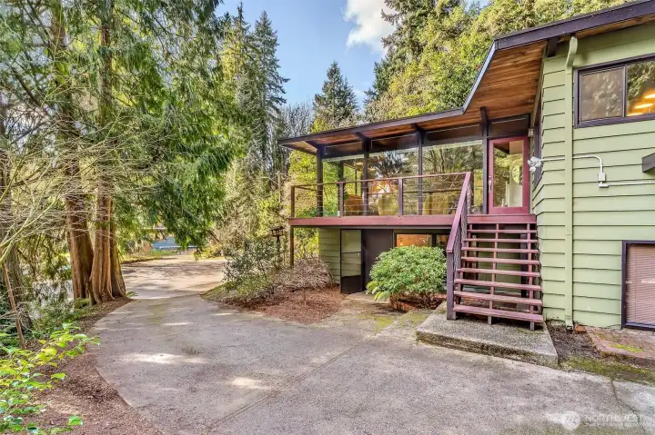 Located on a large wooded lot in the heart of LFP
