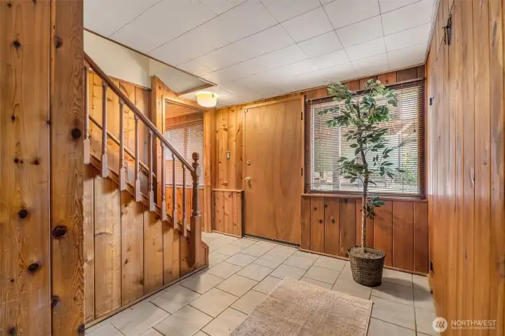 Come downstairs to the  big sunny lower level with seperate entrances. Room for possible ADU.