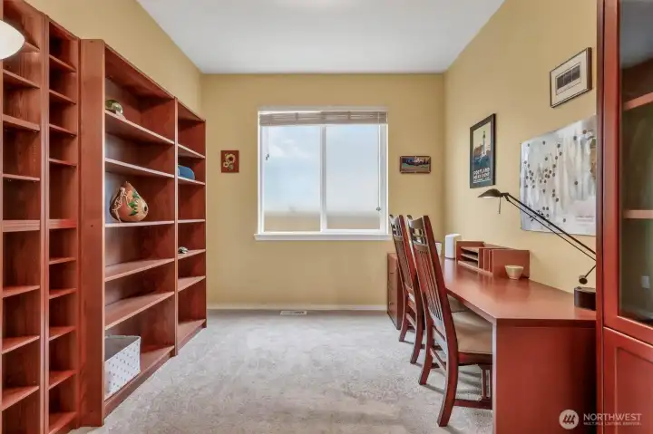 Main floor office, bedroom, flex-room or whatever your heart desires.