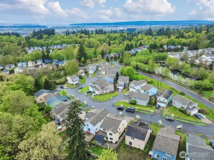 Amazing location with street lined Magnolia trees, walking paths and parks to enjoy.