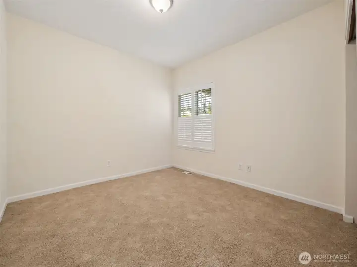 Second bedroom is primary sized!