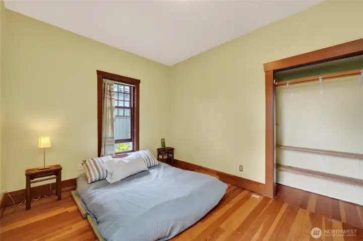 Spacious room with anample closet space Spacious room with anample closet space