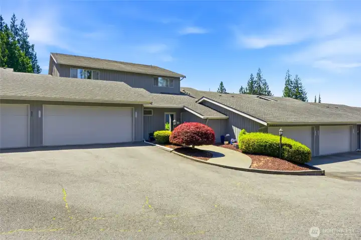 Front shot showing secure entry to the condo.