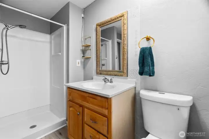 3/4 bath downstairs 3/4 bath downstairs