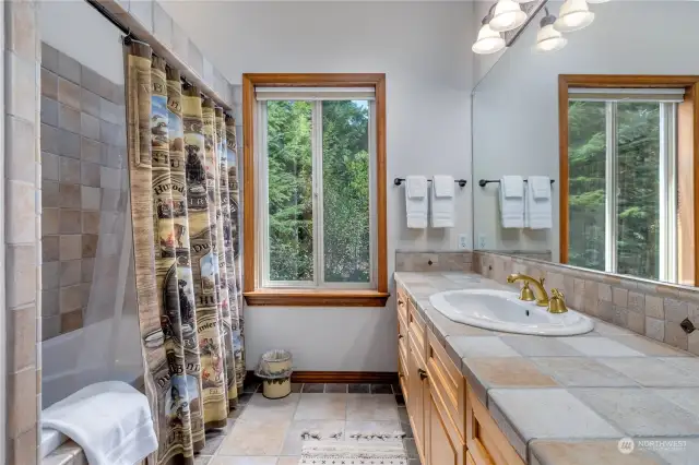 Main home. 2nd floor full bathroom.