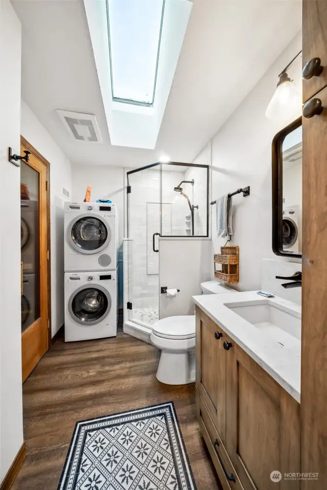 ADU bathroom with Sauna