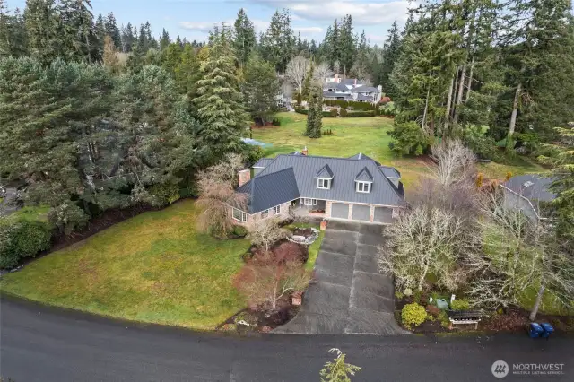 Premium 70 year metal roof installed in 2022.