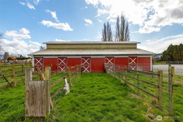 Barnyard area
