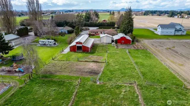 Looking west over property
