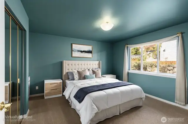 Bedroom - Virtually Staged