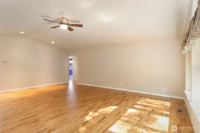 Living room looking toward Bedrooms