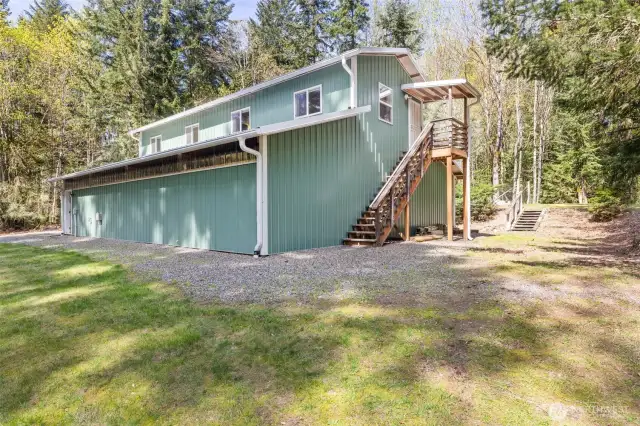 Apartment above garage