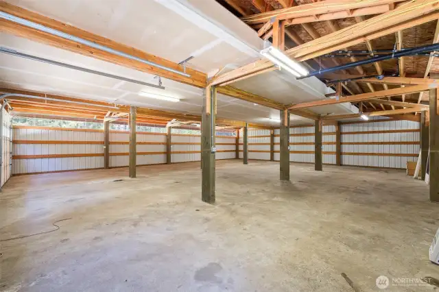 Almost 2000 SF of parking/storage