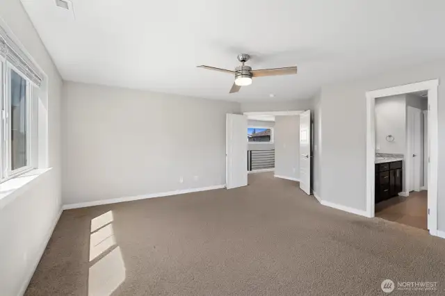 Primary bedroom.