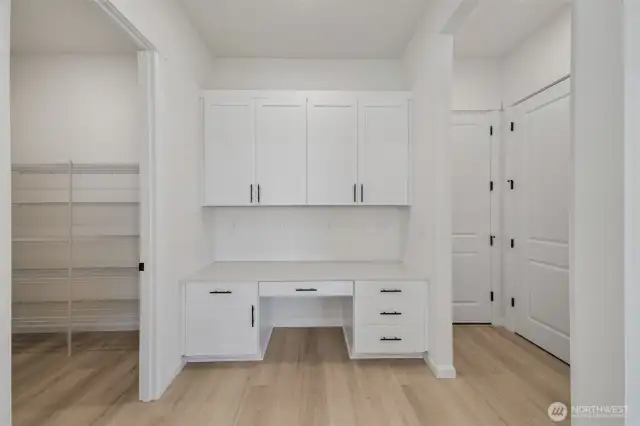 Actual home: Pocket office