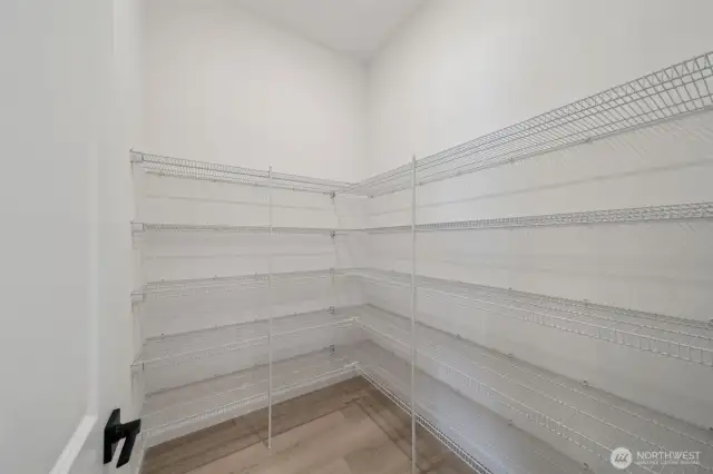 Actual home: Walk-in closet