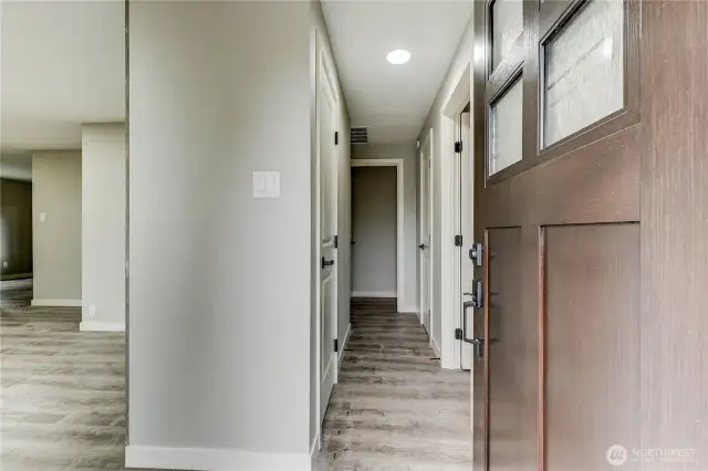 Step into style and comfort. The welcoming front entry sets the tone