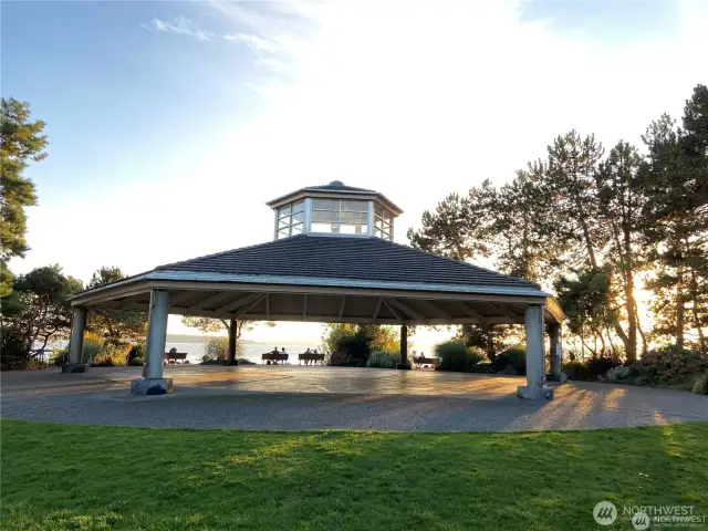 Downtown Kirkland Marina Park Gazebo