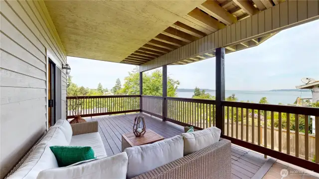 This peaceful outdoor space offers the perfect spot to unwind, enjoy your morning coffee, or take in the sunset.