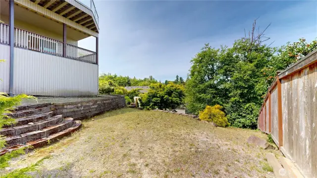 Another view of the yard