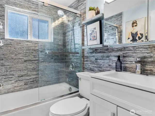 updated bathroom