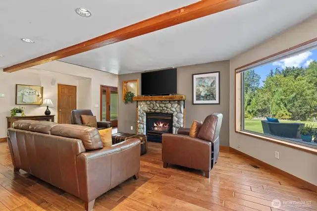 Living room from dining room