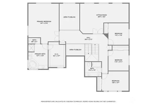 UPPER FLOOR PLAN.