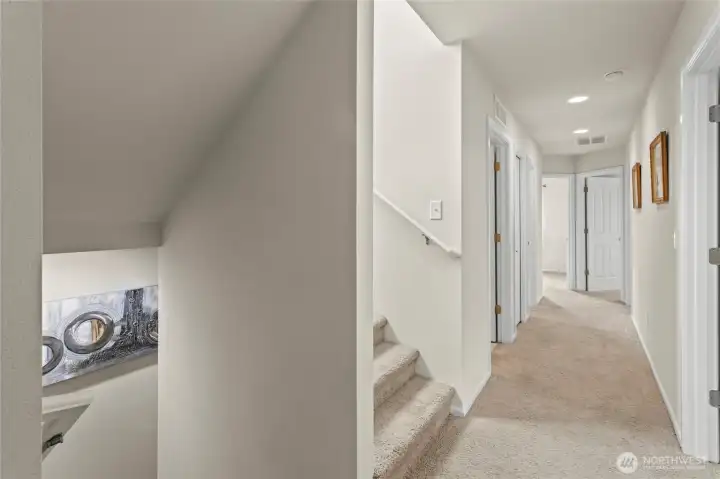 Wide hallway