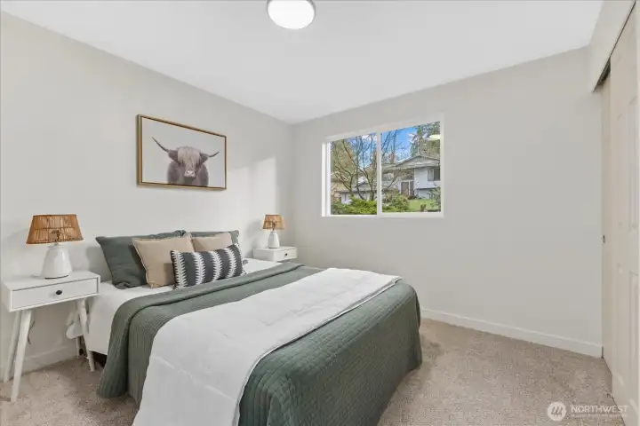 2nd bedroom on main floor.